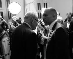 Minority Leader Senator Chuck Schumer and Leader Hakeem Jeffries