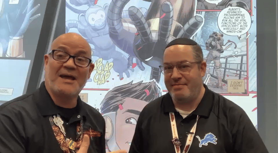 neil and jace from the comics source at nycc