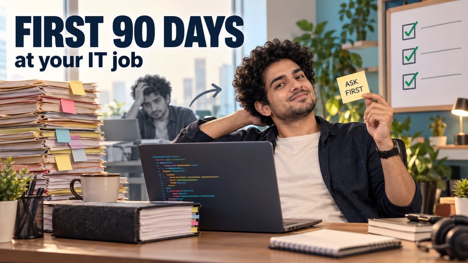 The First 90 Days in IT: A Practical Guide for Freshers