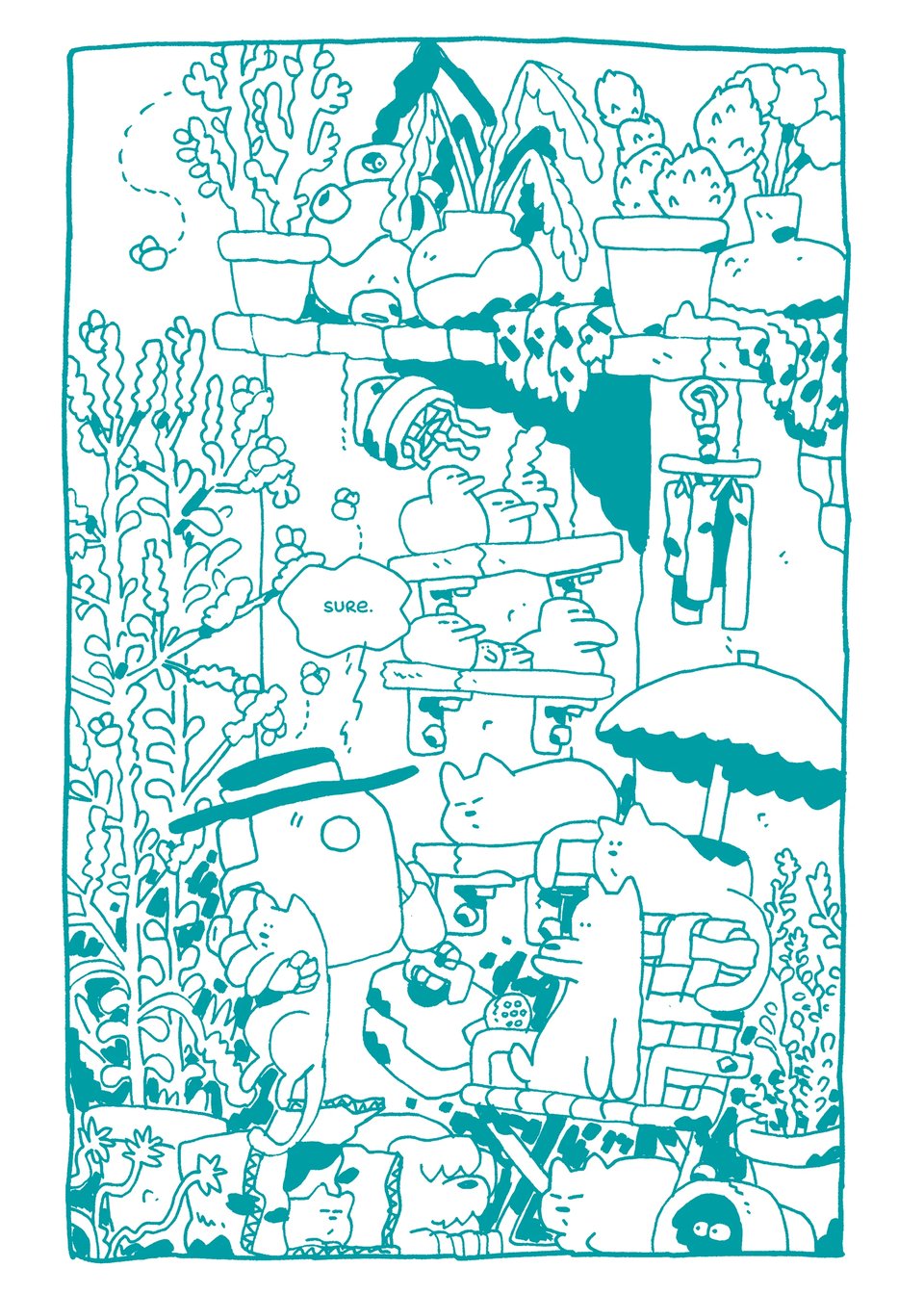 comic page from plus man and hank vs the heat index