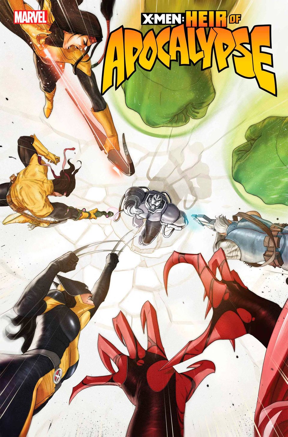 X-Men: Heir of Apocalypse #1 Cover Art by Dotun Akande