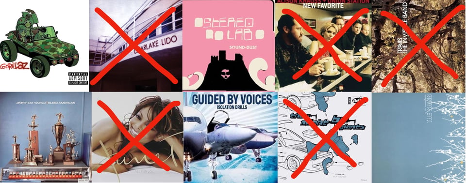 #479 Best Album of 2001: Week #9 Wrap-Up