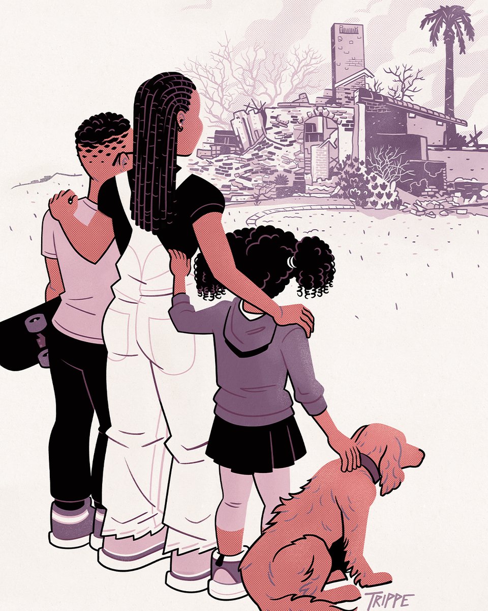 art from LA STRONG by Mayday Trippe