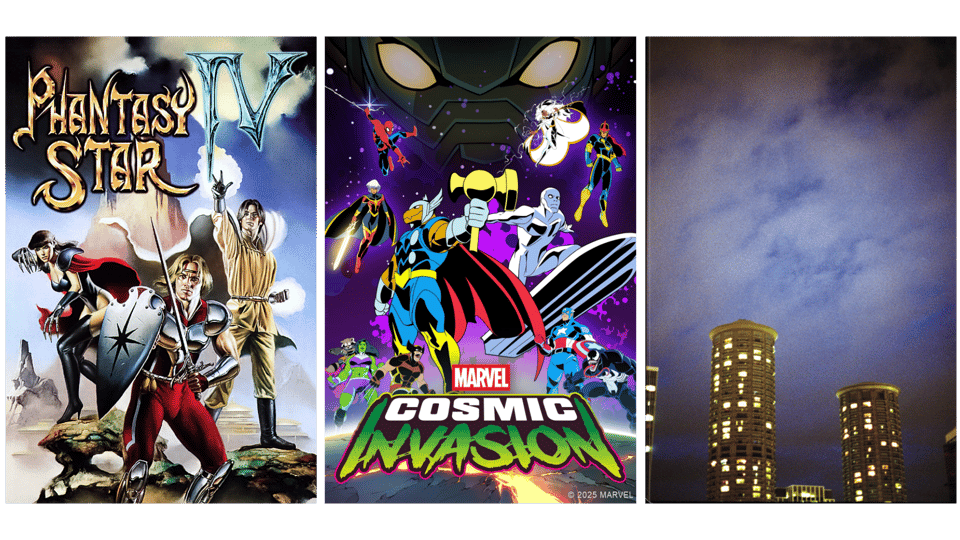 Phantasy Star IV, Marvel Cosmic Invasion, and a great Modest Mouse record