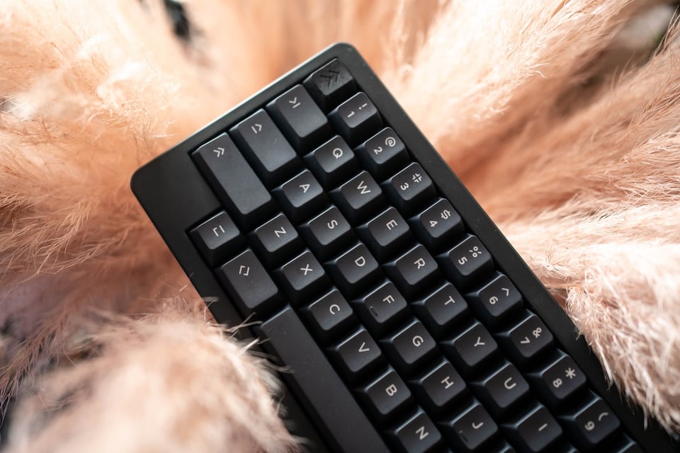 Radio Silence kit on a Camo D60lite by KBDfans