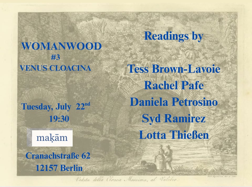 WOMANWOOD #3 Flyer