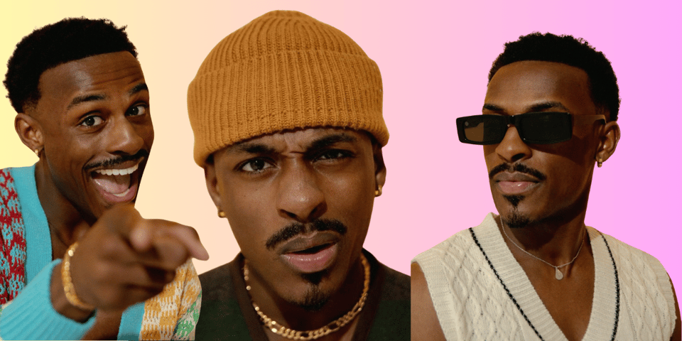 Multiple shots of Jonathan Bynoe.