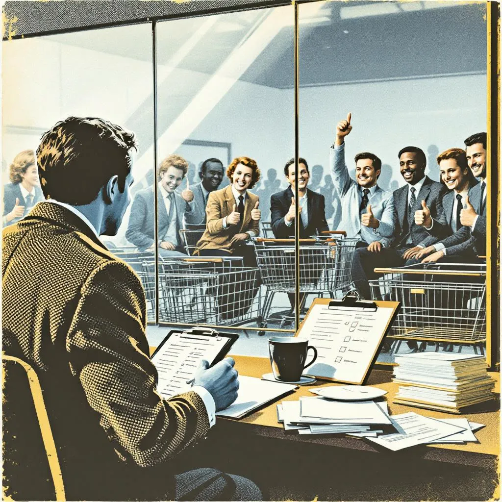 „Study what customers do, not what they say they’ll do“ — iliustracija
