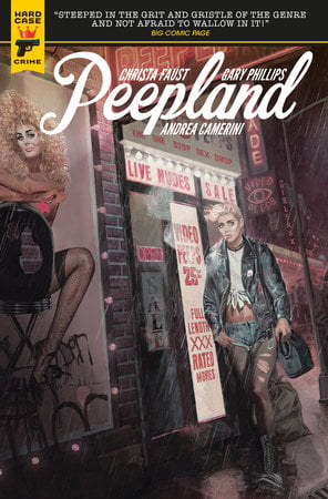 Cover of my graphic novel PEEPLAND