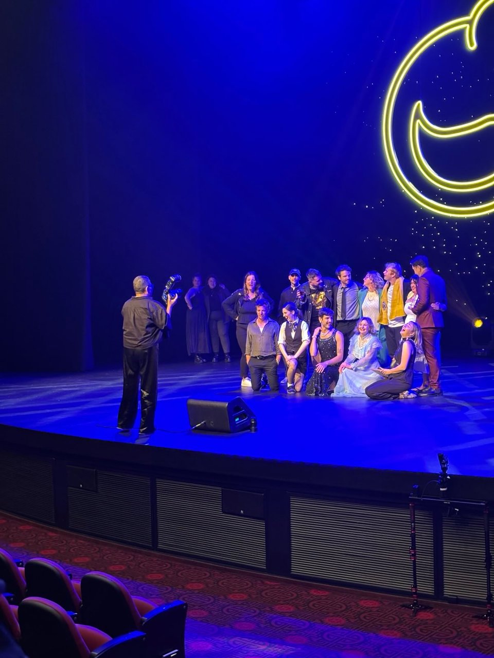 The Billy T. Nominees posing on the skytower stage