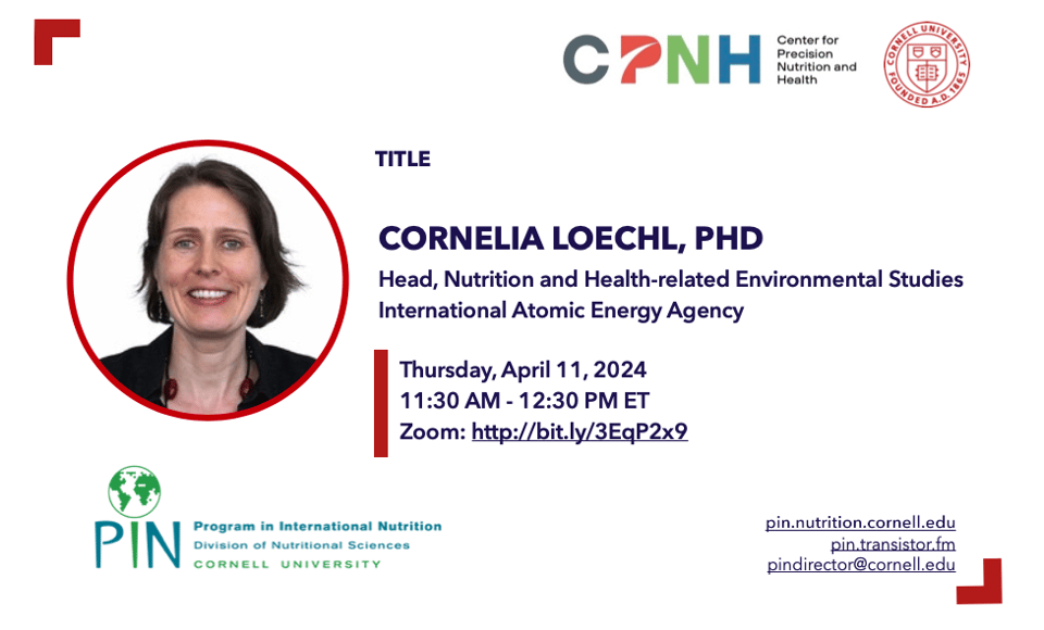 News from the Program in International Nutrition, Cornell University | Issue #57