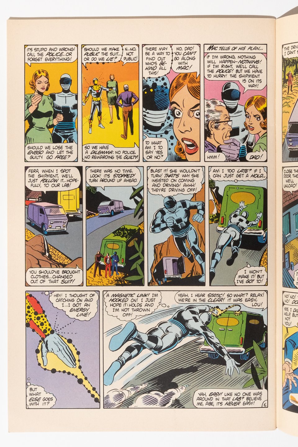 a page from Static by Steve Ditko.