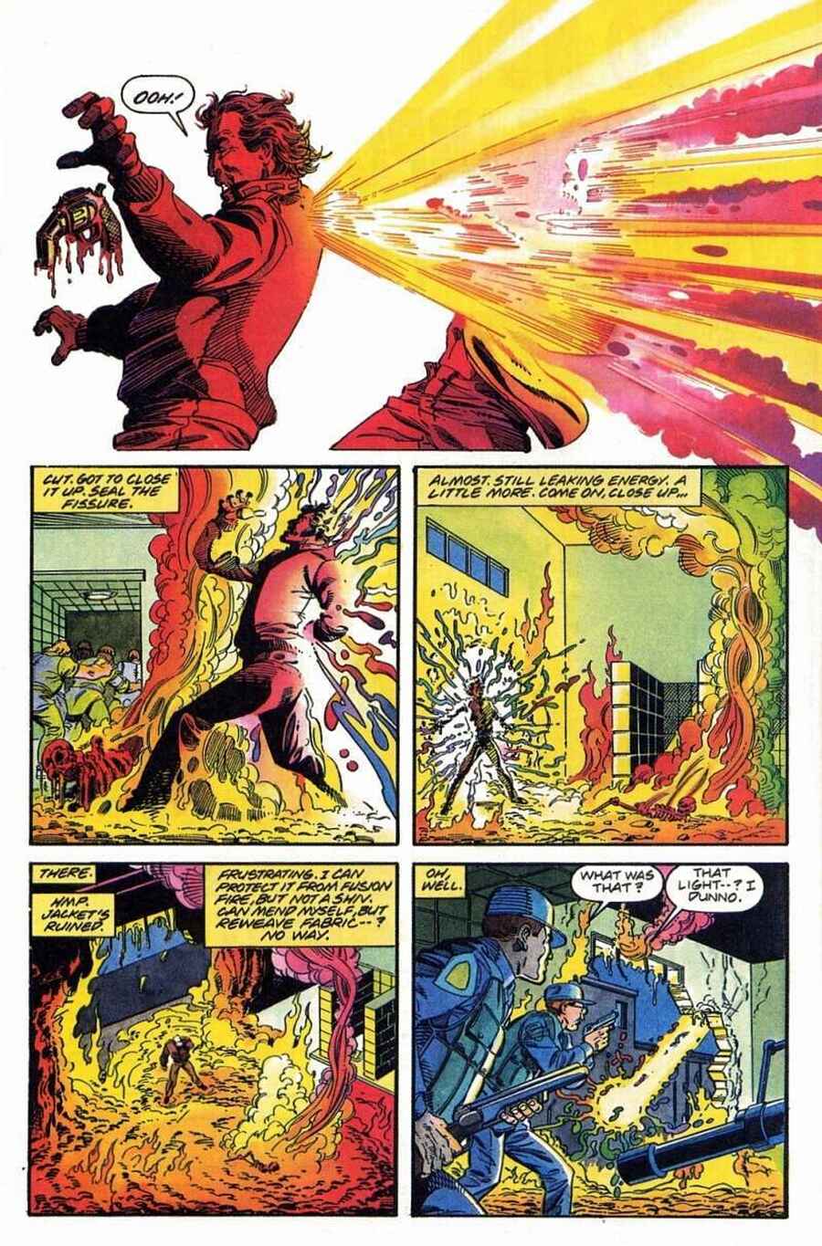 Solar: Man of the Atom #1 interior art