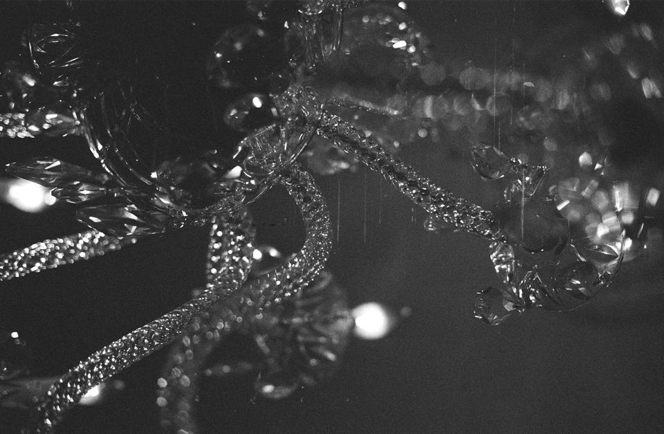 a chandelier