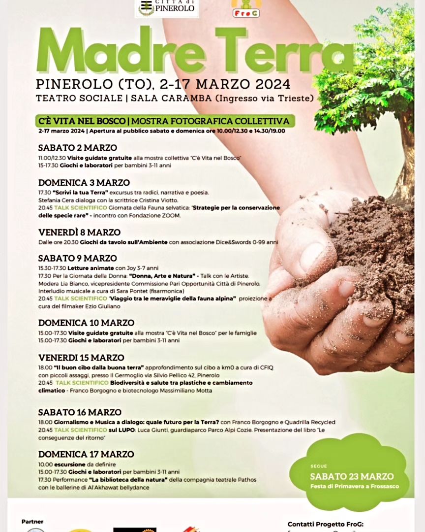 Madre Terra. Evento Frossasco Green Fest FROG