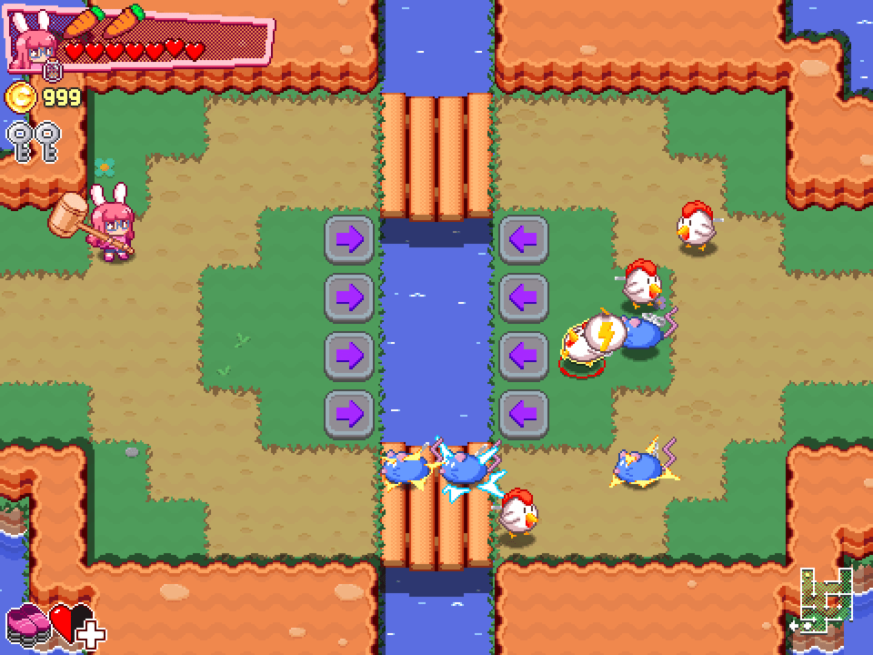 The same screenshot as above but with some dirt paths on the field, giving it more visual variety.