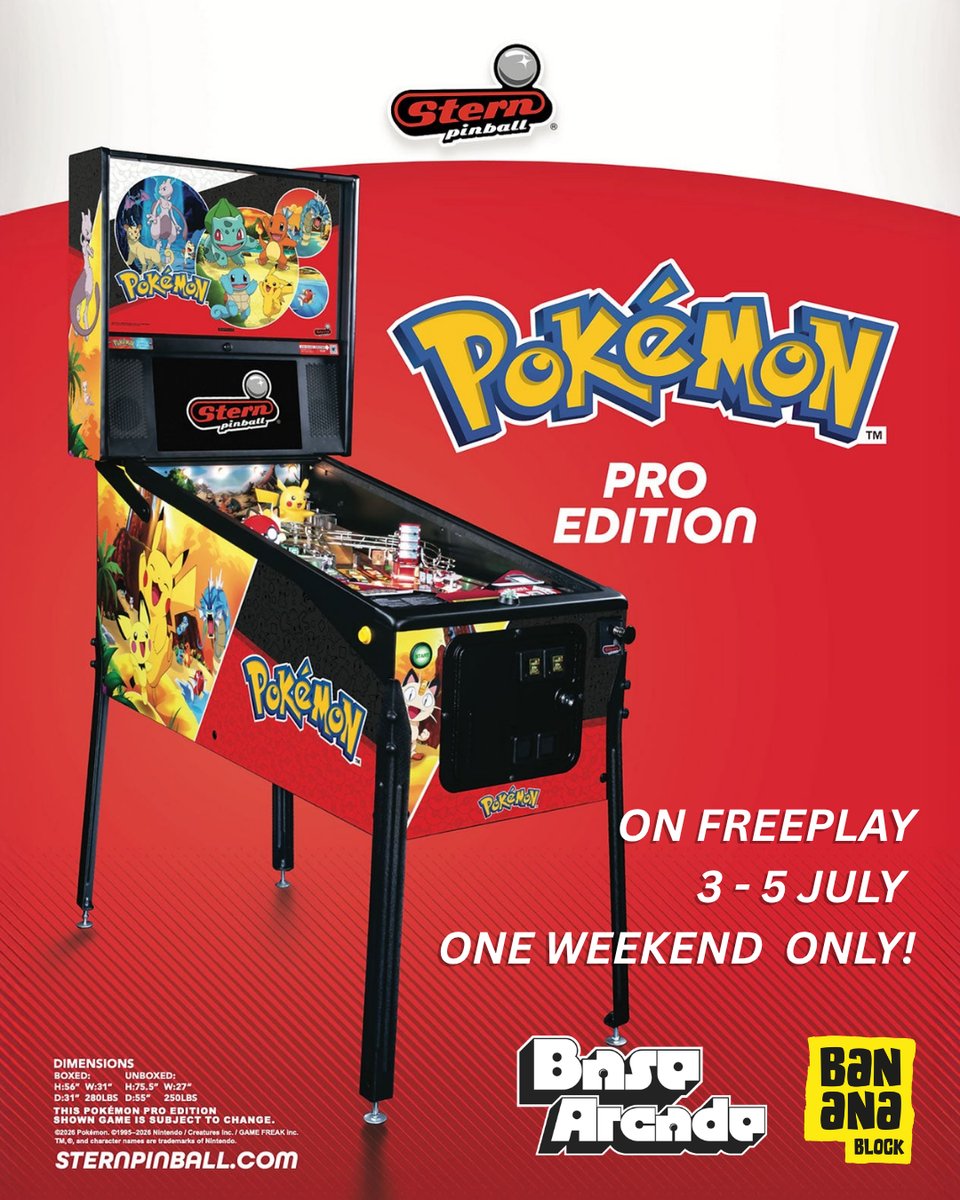 Pokémon this weekend only. Tickets low