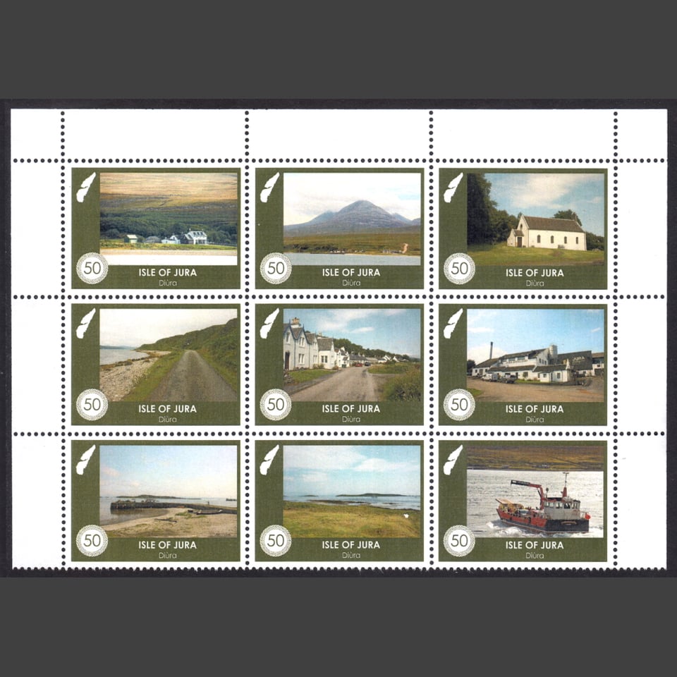 Stamps from the Isle of Jura.