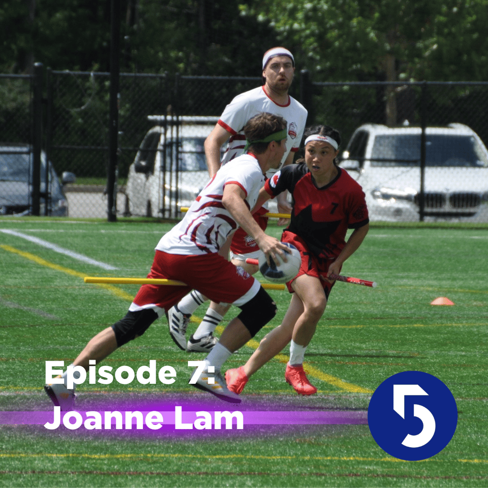 a group of people playing quadball