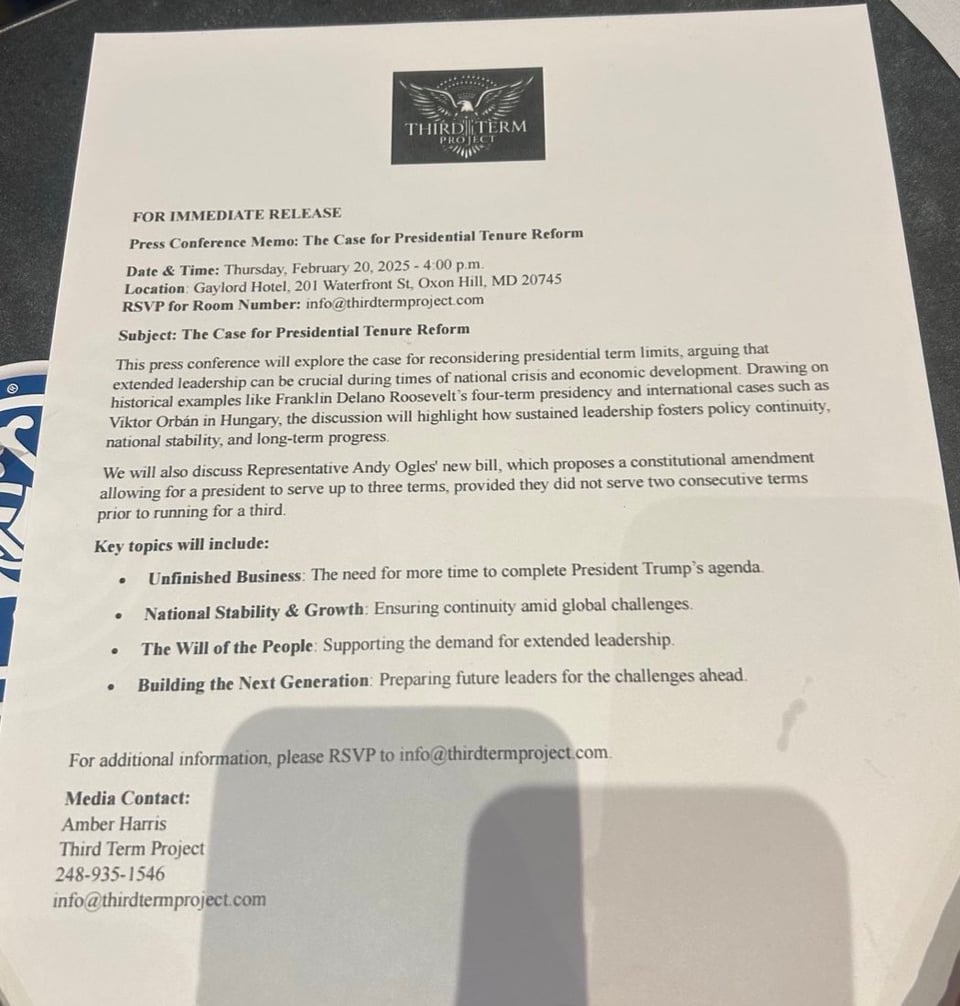 The CPAC too made clear the Constitution means nothing to them