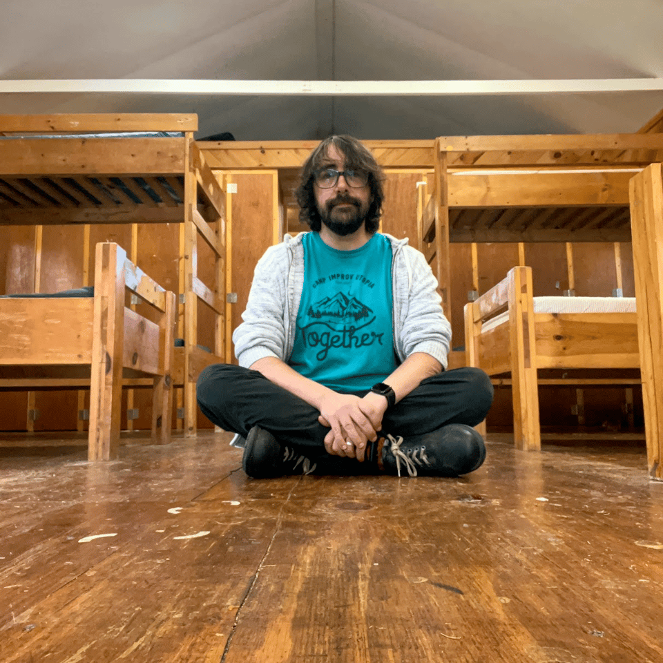 ferran sitting in the floor