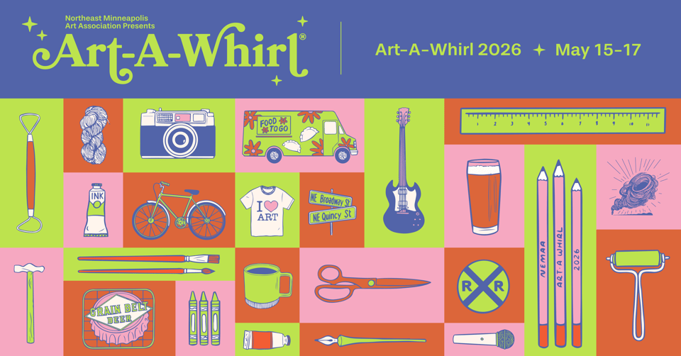 NEMAA Art A Whirl graphic