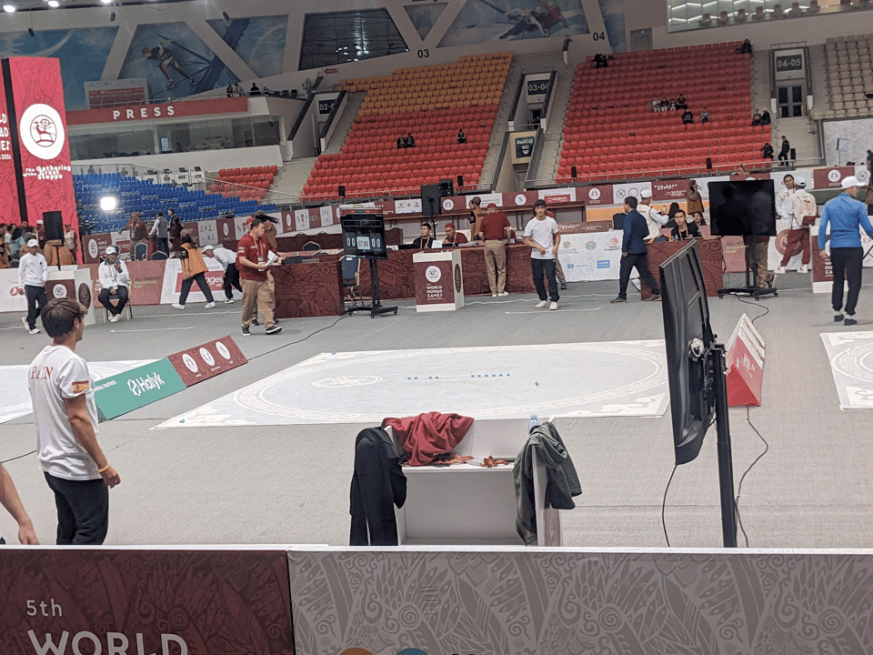 Steve travels #36: World Nomad Games day 1