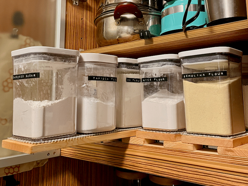Kitchen principles: Don't dig for things