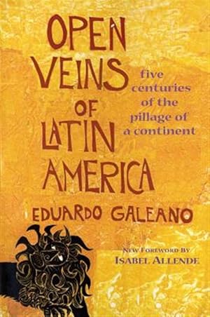 The cover of "Open Veins of Latin America" by Eduardo Galeano