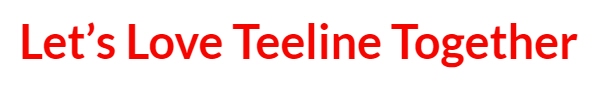 Let's Love Teeline Together