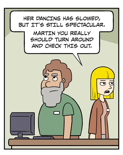 Library Comic: