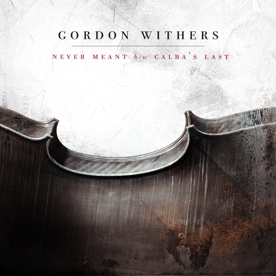 Cover art for Gordon Withers's new benefit single, by artist Nathan Shumaker