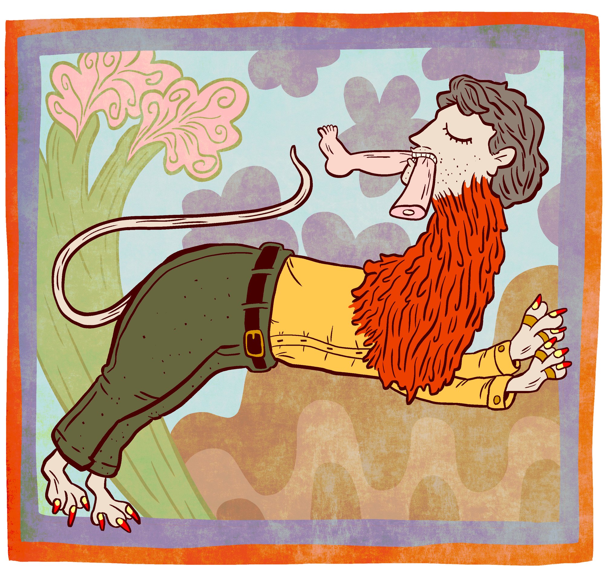 The Jewish Manticore logo