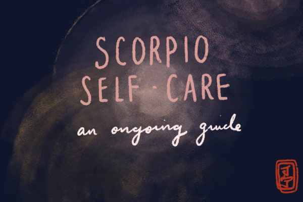 scorpio self care