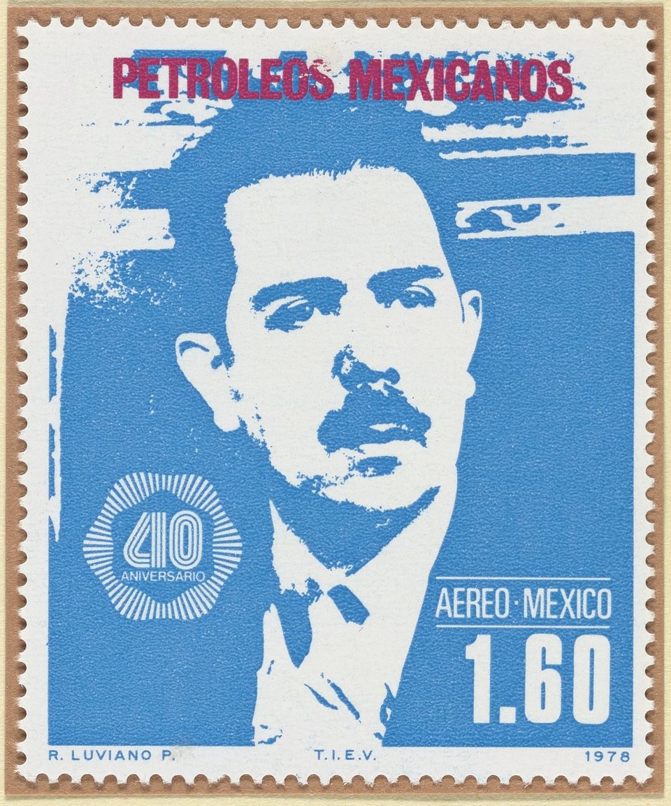 A Mexican postage stamp circa 1978