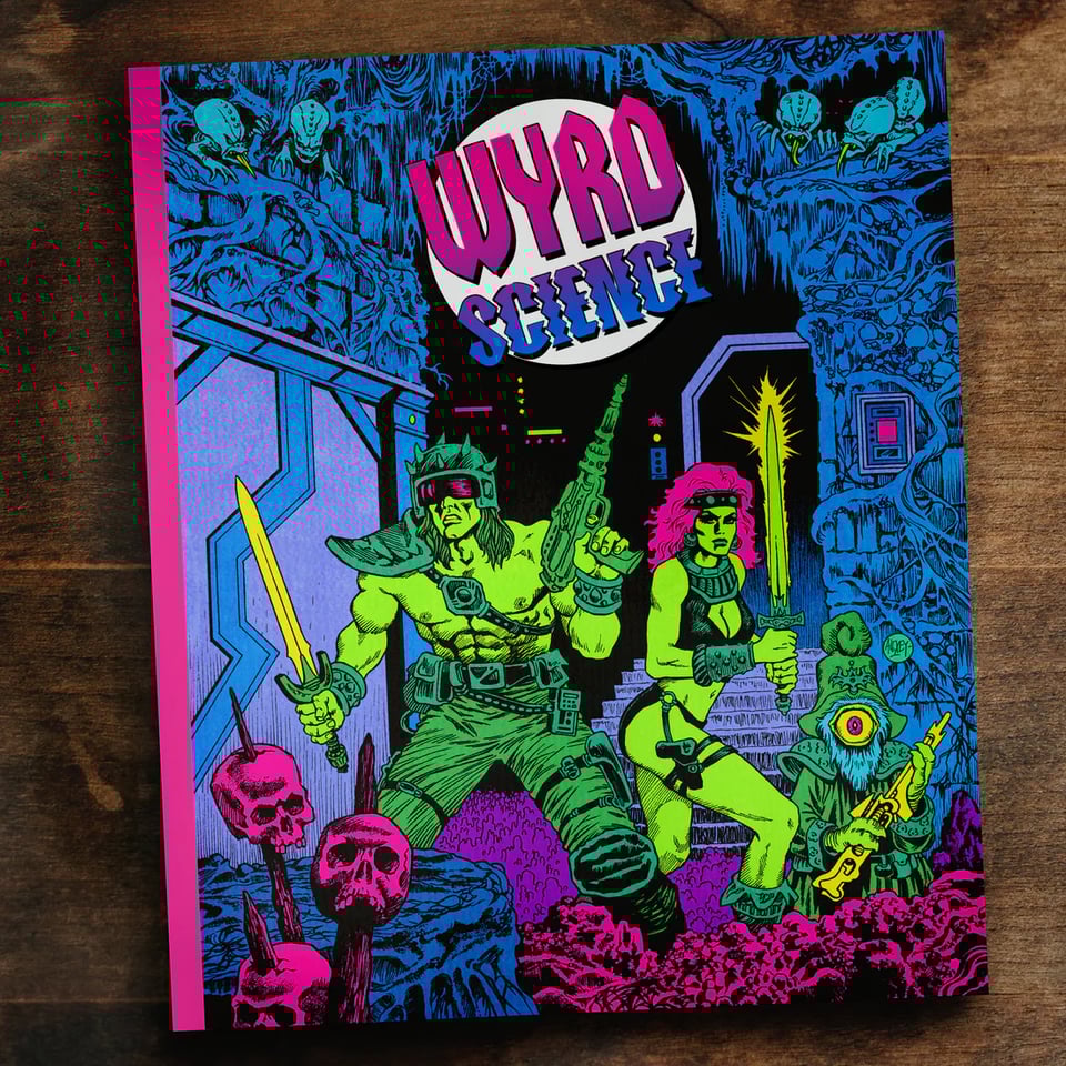 The cover of Wyrd Science, Issue #7.