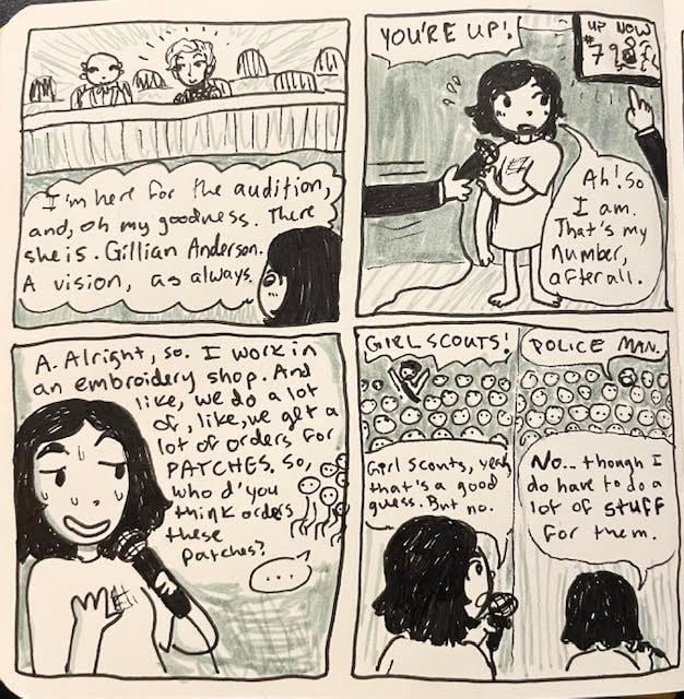 comic about a dream pt1