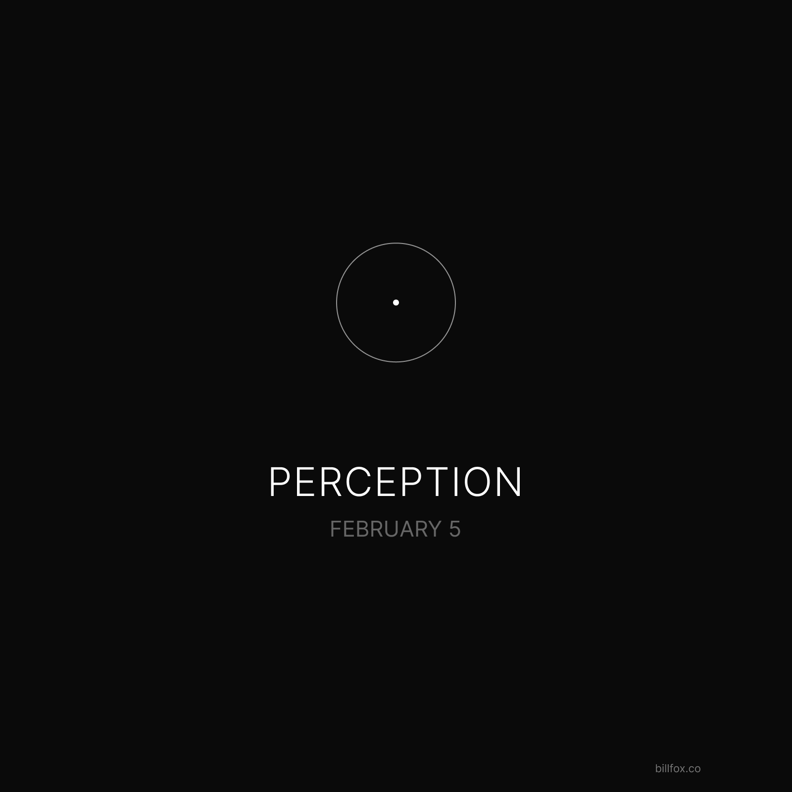 Perception Shift
