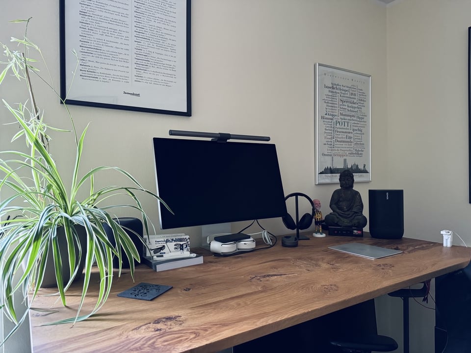 Der Schreibtisch von Carsten Knobloch