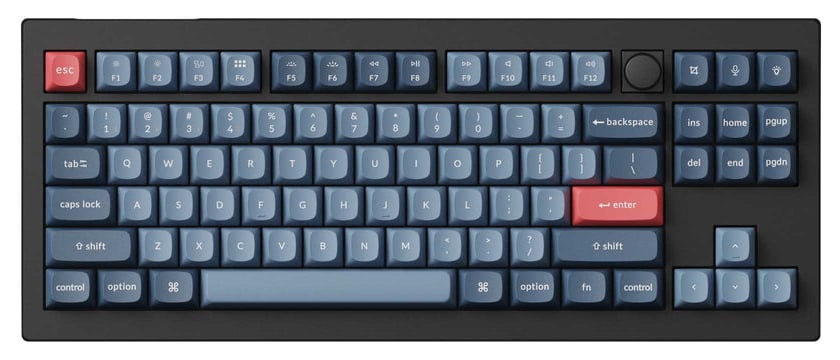 Product image of a Keychron V3 Max mechanical keyboard.
