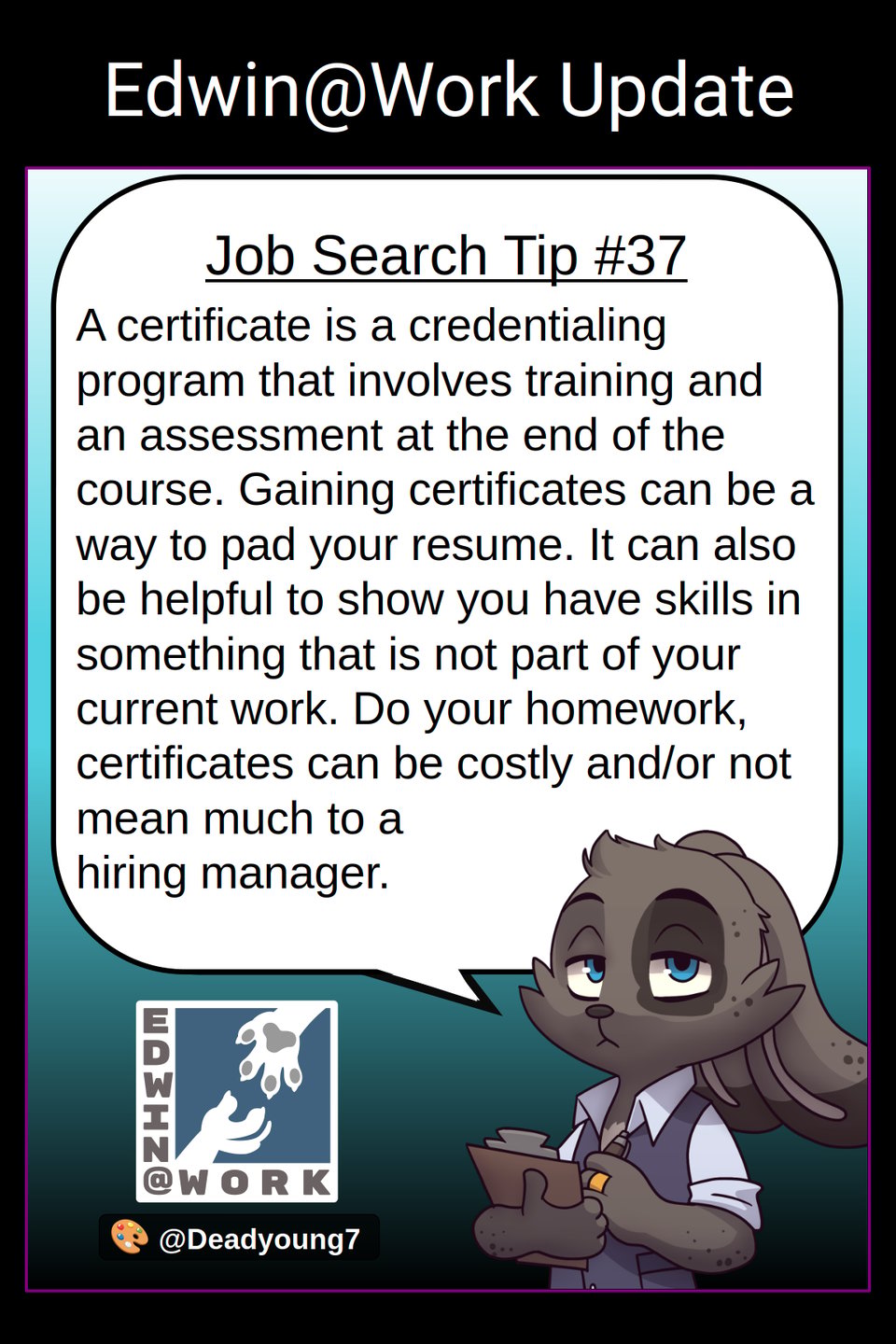 Tip #37 & Early Reveal
