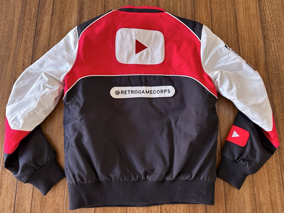 YouTube racing jacket (back)