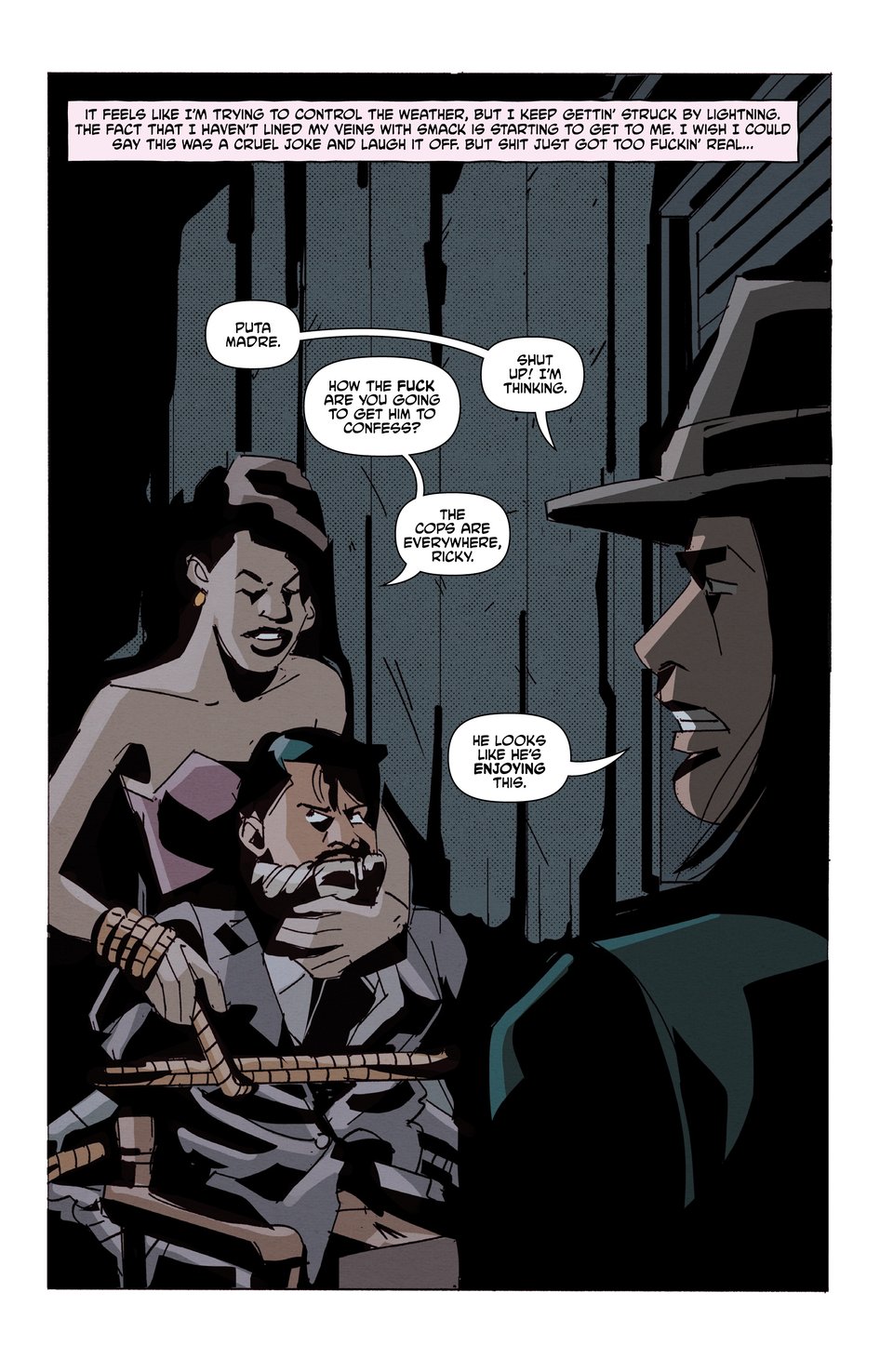 death to pachuco art by rachel merril, lee loughridge, henry barajas