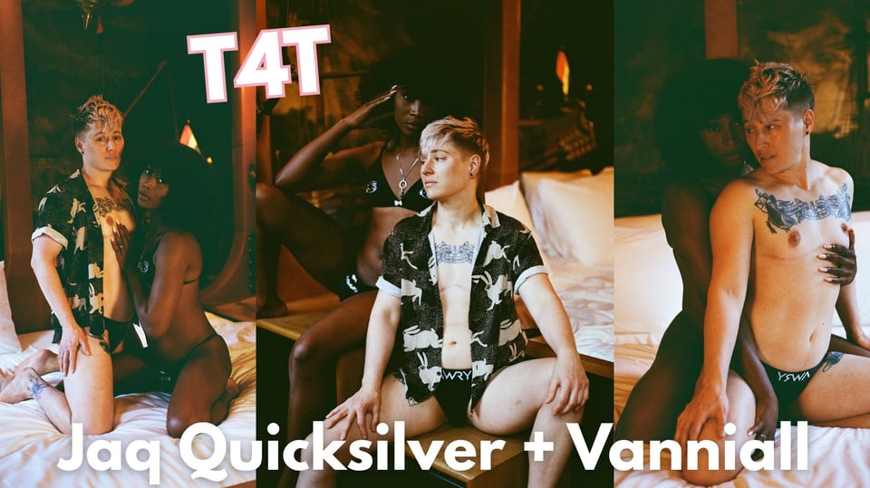 Cover image for "JAQ QUICKSILVER + VANNIALL T4T"
