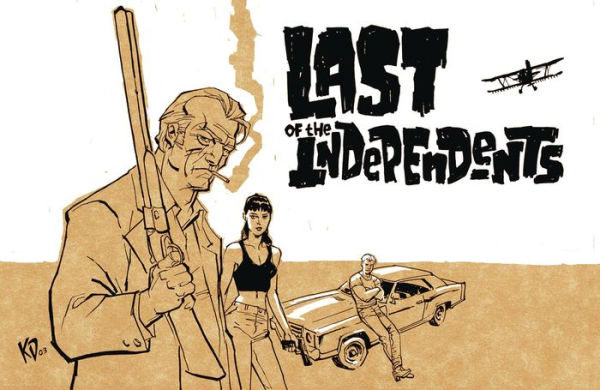book cover for the comic last of the independents