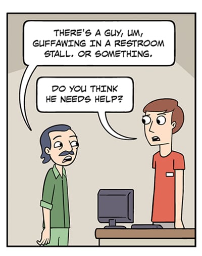 Library Comic (including bonus strips)
