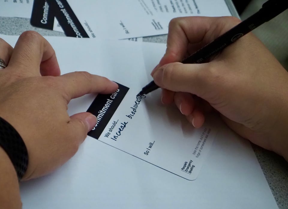 Commitment Cards
