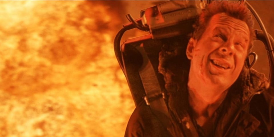 Still image from “Die Hard 2.”