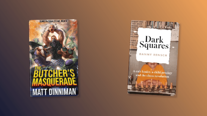 Cover of "The Butcher's Masquerade" and "Dark Squares"