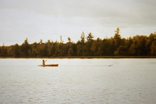 image from the movie of characters in the lake
